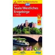 13 Cykelkarta Tyskland Saale-Westliches Erzgebirge 1:150.000